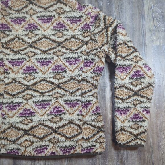 Patagonia Retro-X Women's Small Deep Pile Hoody Fleece Jacket Small Full Zip - Picture 11 of 14